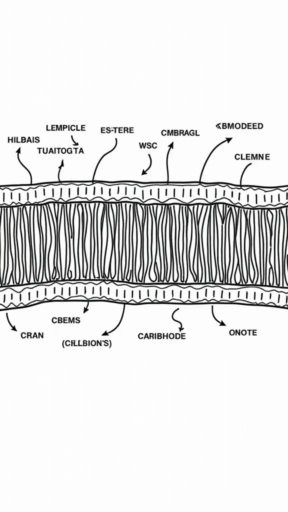 cell membrane coloring page